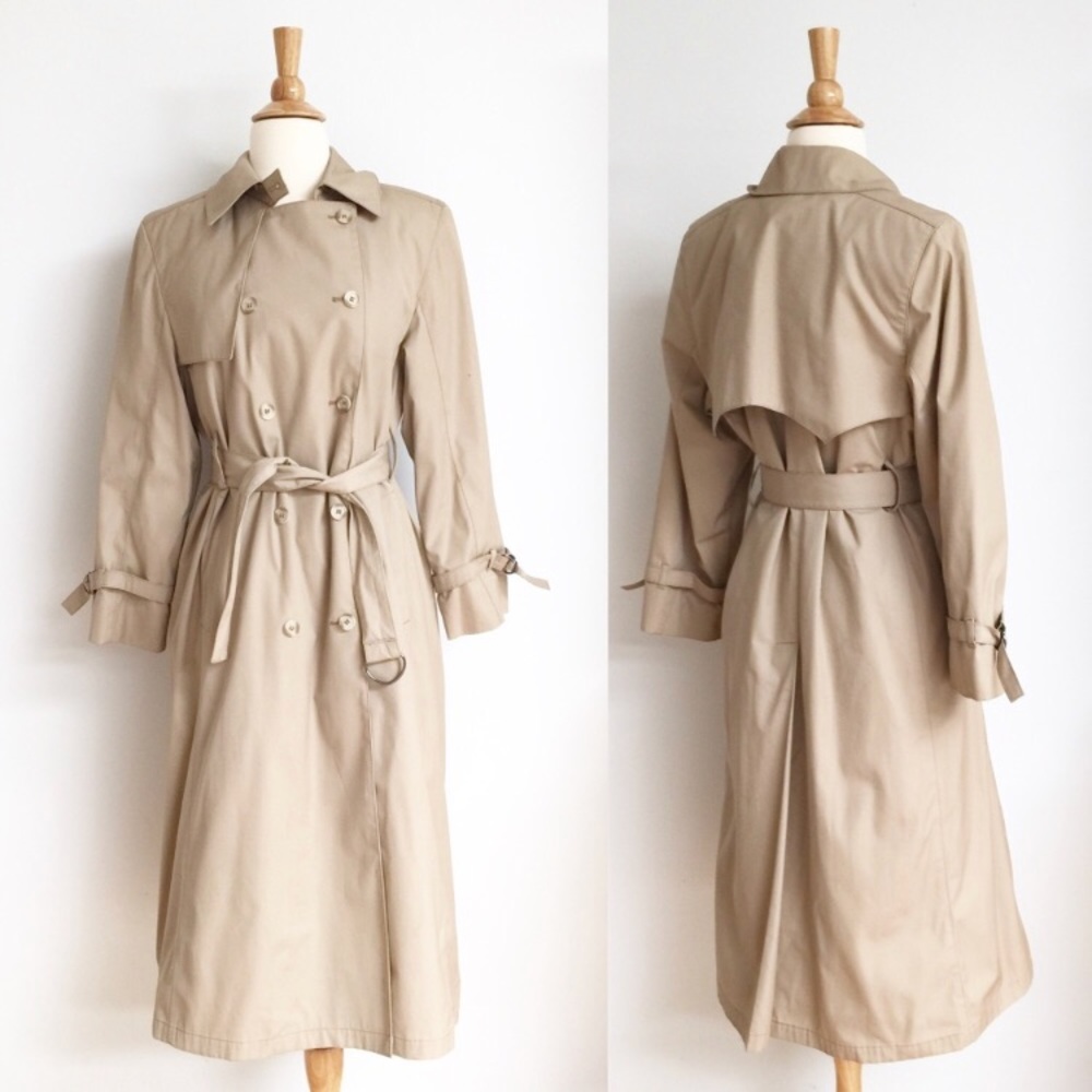 London fog trench coat